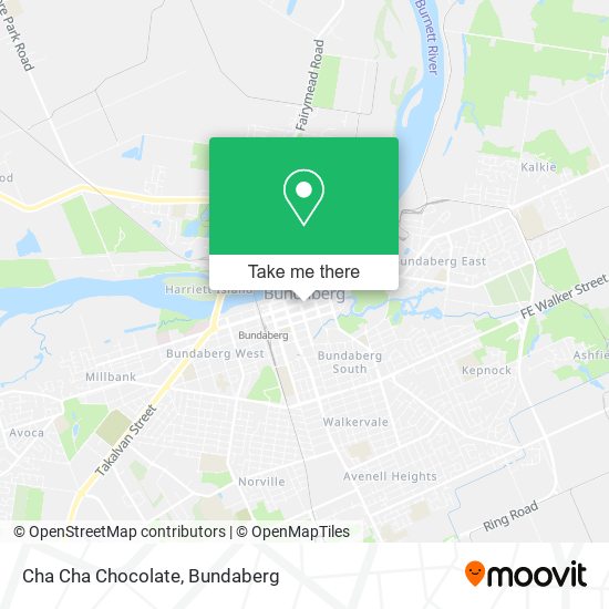 Cha Cha Chocolate map