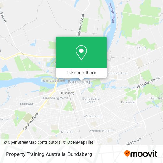 Property Training Australia map