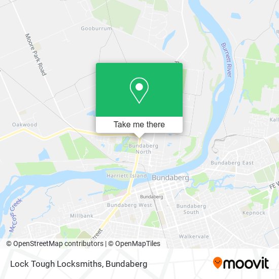 Lock Tough Locksmiths map