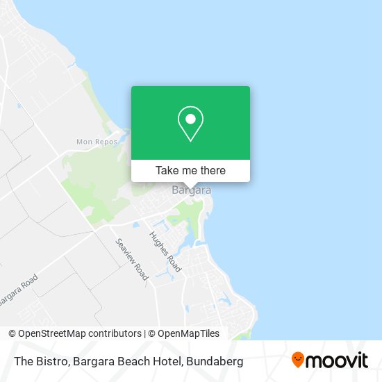 The Bistro, Bargara Beach Hotel map