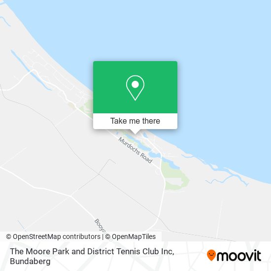 Mapa The Moore Park and District Tennis Club Inc