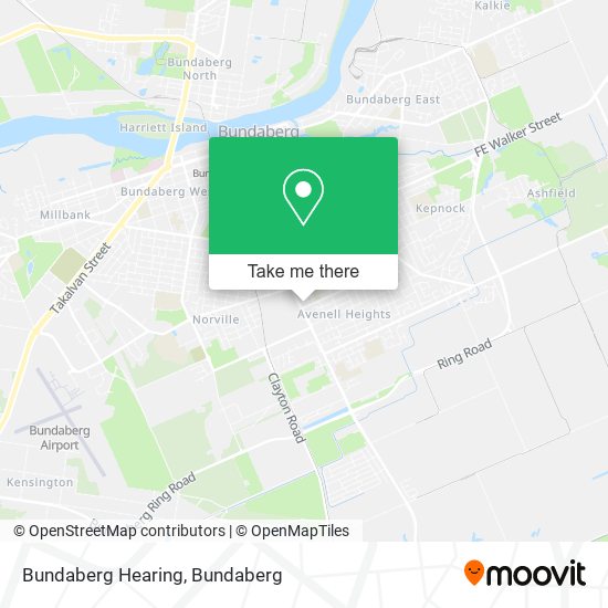 Bundaberg Hearing map