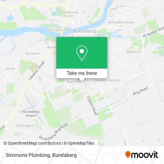 Mapa Simmons Plumbing