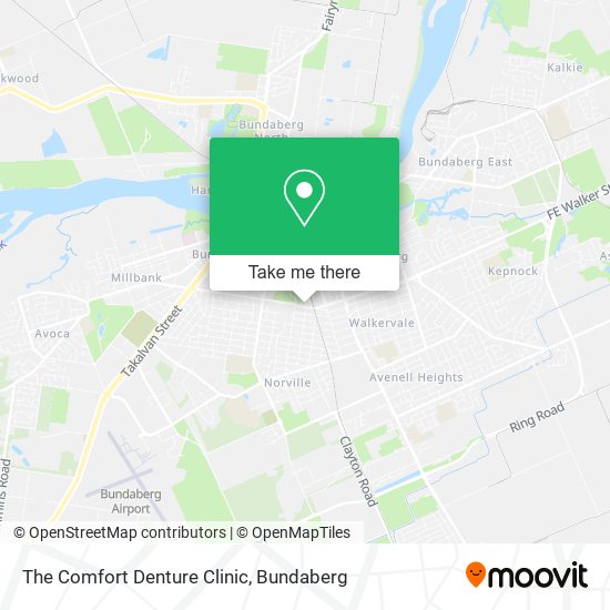 The Comfort Denture Clinic map