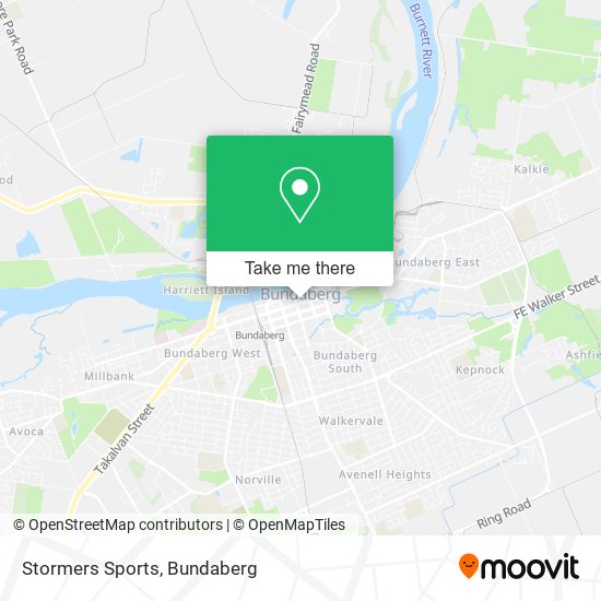 Stormers Sports map