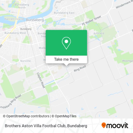 Brothers Aston Villa Footbal Club map