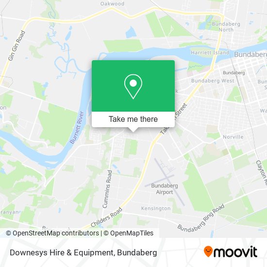 Mapa Downesys Hire & Equipment