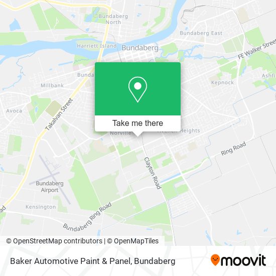 Baker Automotive Paint & Panel map