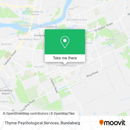 Thyme Psychological Services map