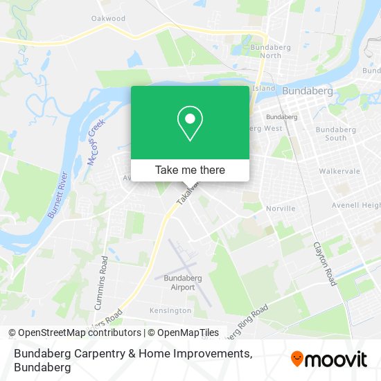 Bundaberg Carpentry & Home Improvements map