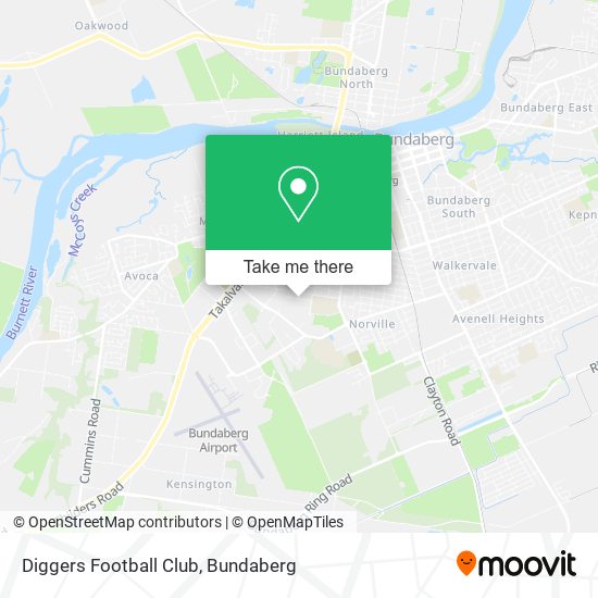 Diggers Football Club map