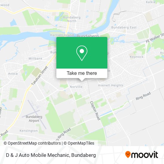 D & J Auto Mobile Mechanic map