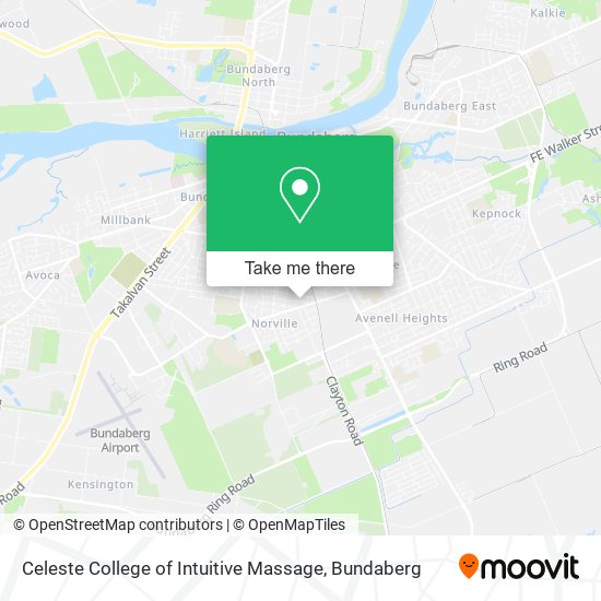 Celeste College of Intuitive Massage map