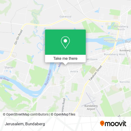 Jerusalem map