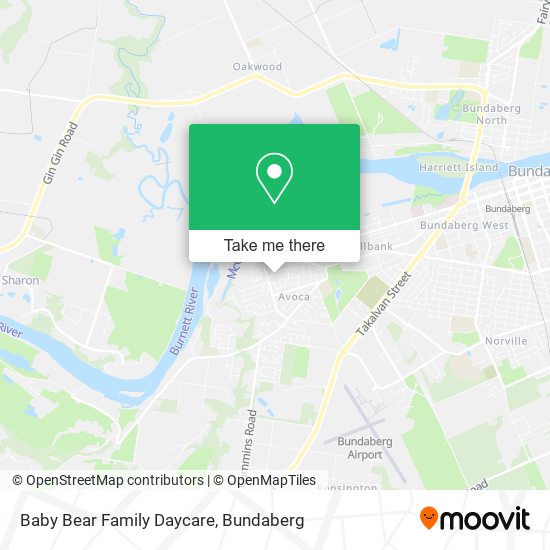 Baby Bear Family Daycare map