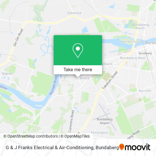 G & J Franks Electrical & Air-Conditioning map