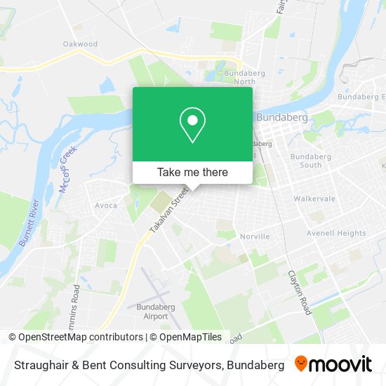 Straughair & Bent Consulting Surveyors map