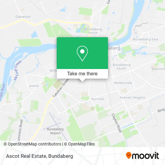 Mapa Ascot Real Estate