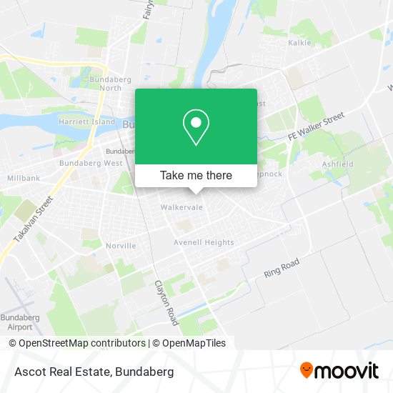 Mapa Ascot Real Estate