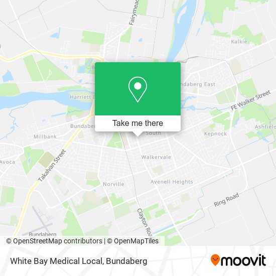 White Bay Medical Local map