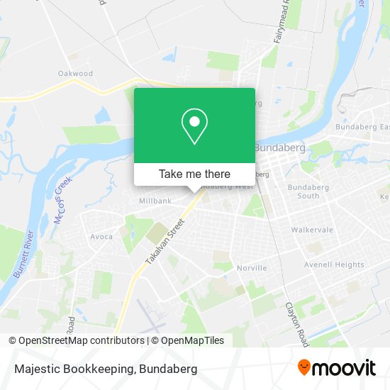 Majestic Bookkeeping map