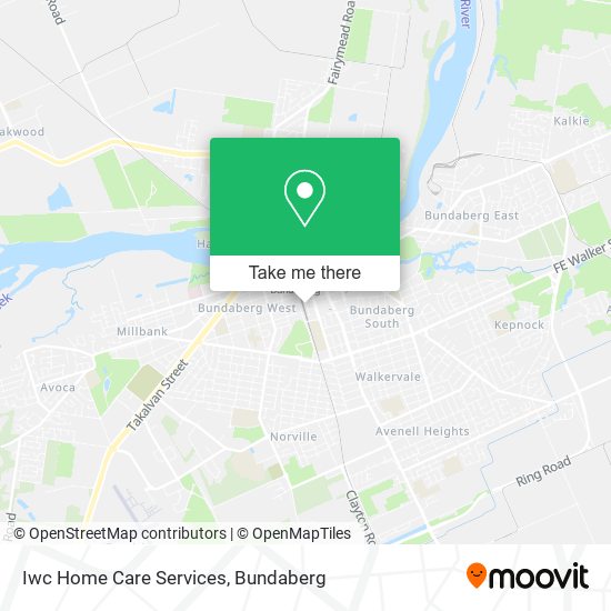 Iwc Home Care Services map