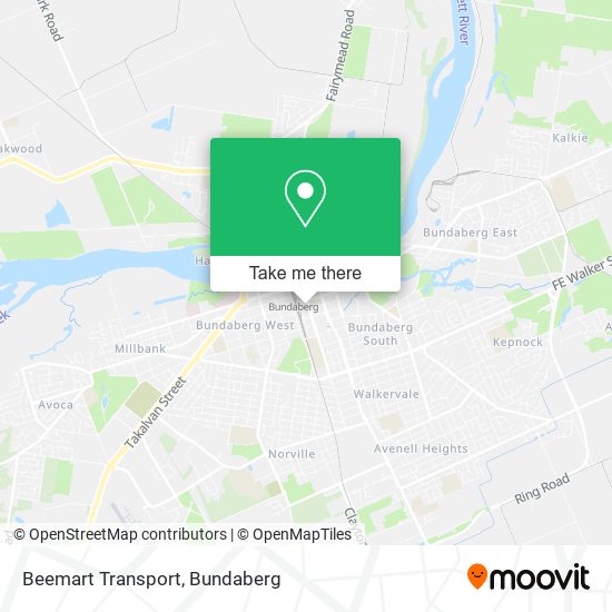 Beemart Transport map