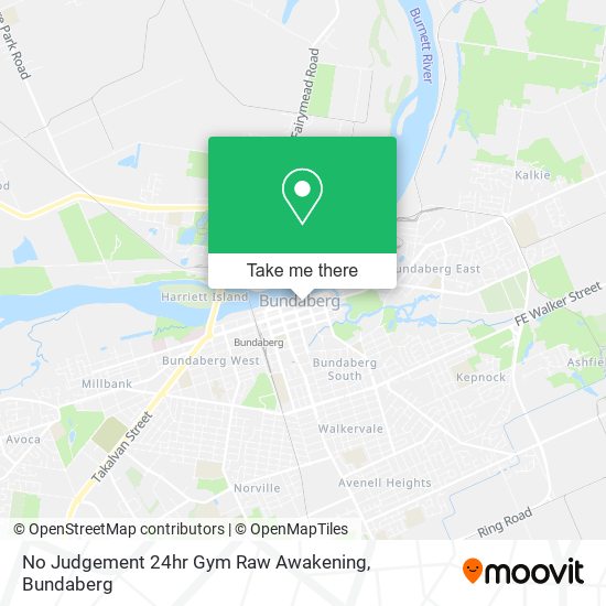 No Judgement 24hr Gym Raw Awakening map