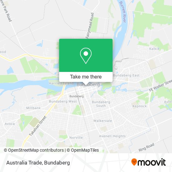 Mapa Australia Trade