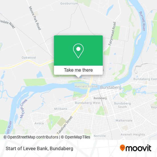 Start of Levee Bank map