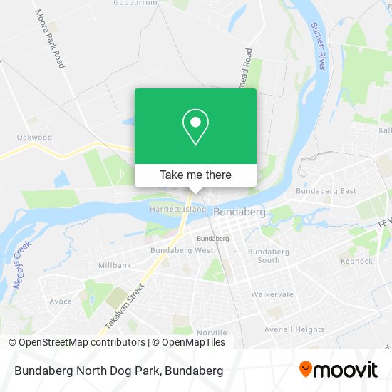 Bundaberg North Dog Park map