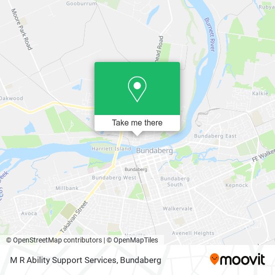 Mapa M R Ability Support Services