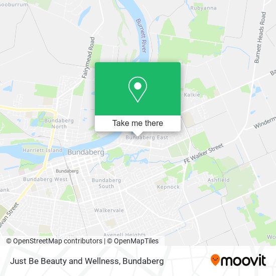 Just Be Beauty and Wellness map