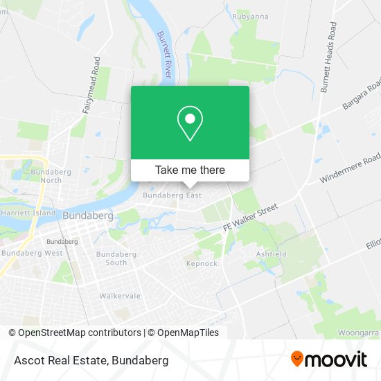 Mapa Ascot Real Estate