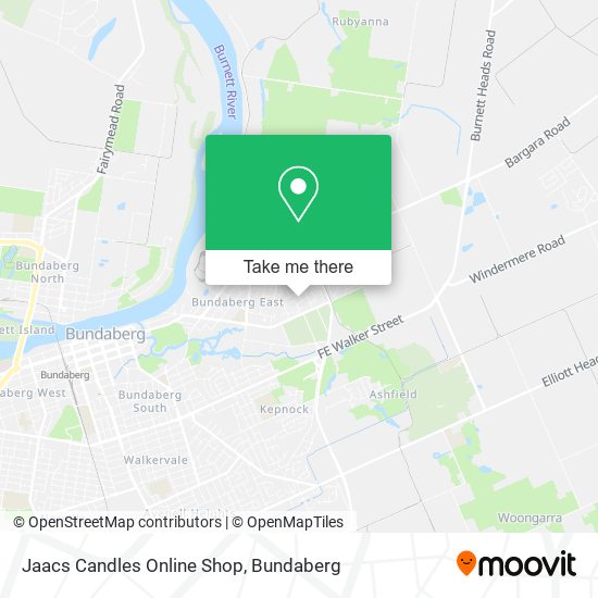 Jaacs Candles Online Shop map