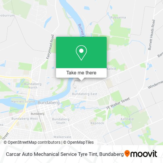 Carcar Auto Mechanical Service Tyre Tint map