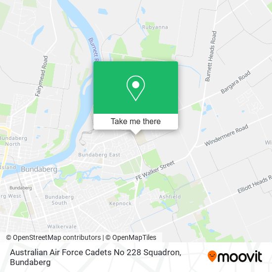 Australian Air Force Cadets No 228 Squadron map