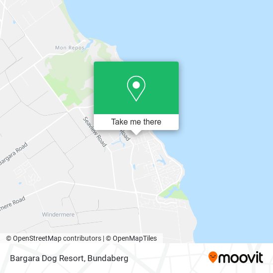 Bargara Dog Resort map