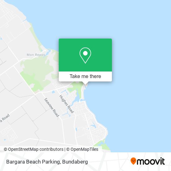 Mapa Bargara Beach Parking