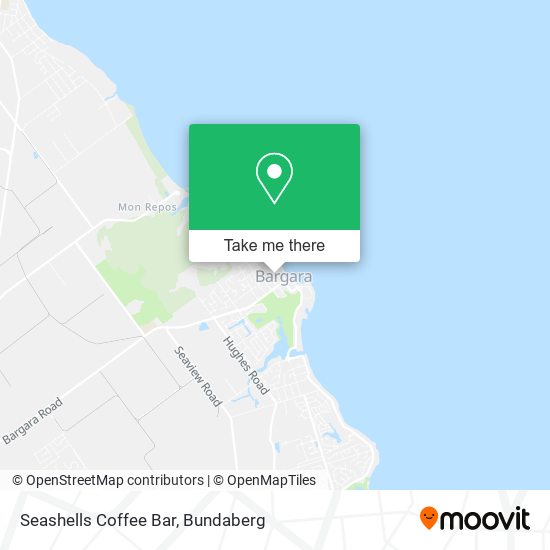 Seashells Coffee Bar map