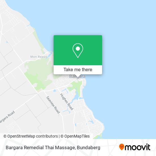 Bargara Remedial Thai Massage map