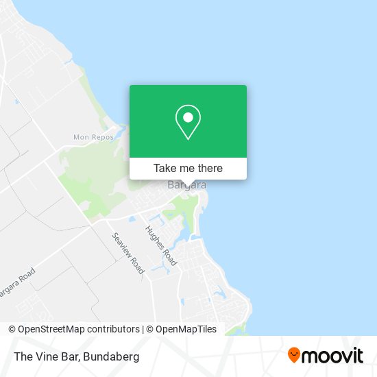 The Vine Bar map