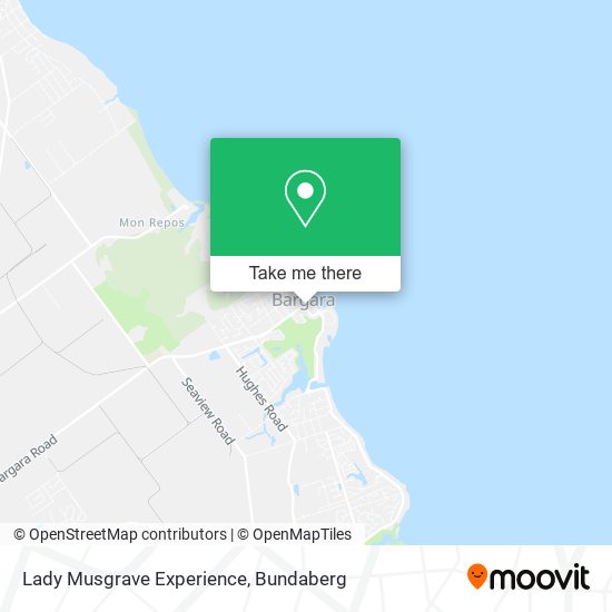 Mapa Lady Musgrave Experience