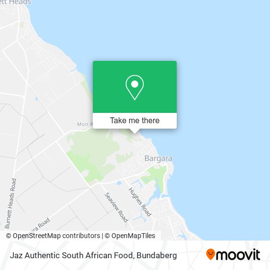 Jaz Authentic South African Food map