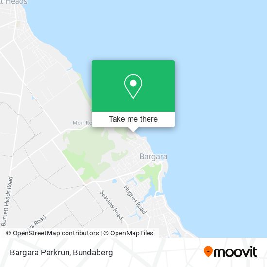 Bargara Parkrun map