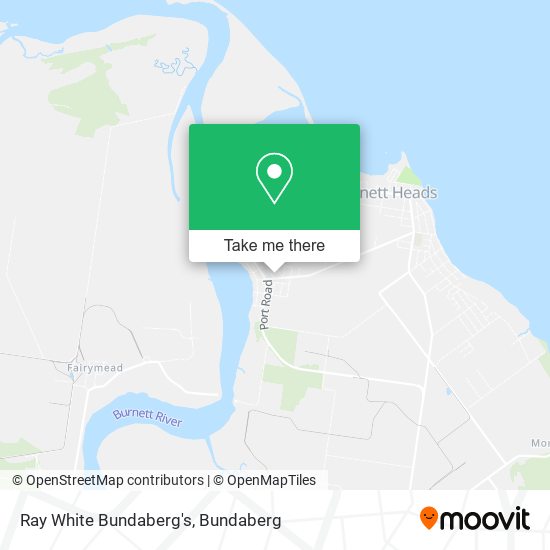 Ray White Bundaberg's map