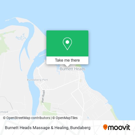 Burnett Heads Massage & Healing map