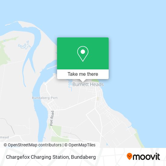 Mapa Chargefox Charging Station