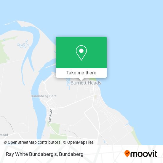 Ray White Bundaberg's map