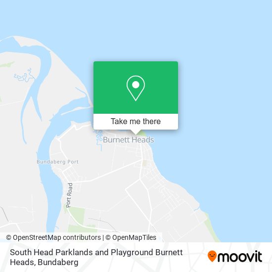 South Head Parklands and Playground Burnett Heads map